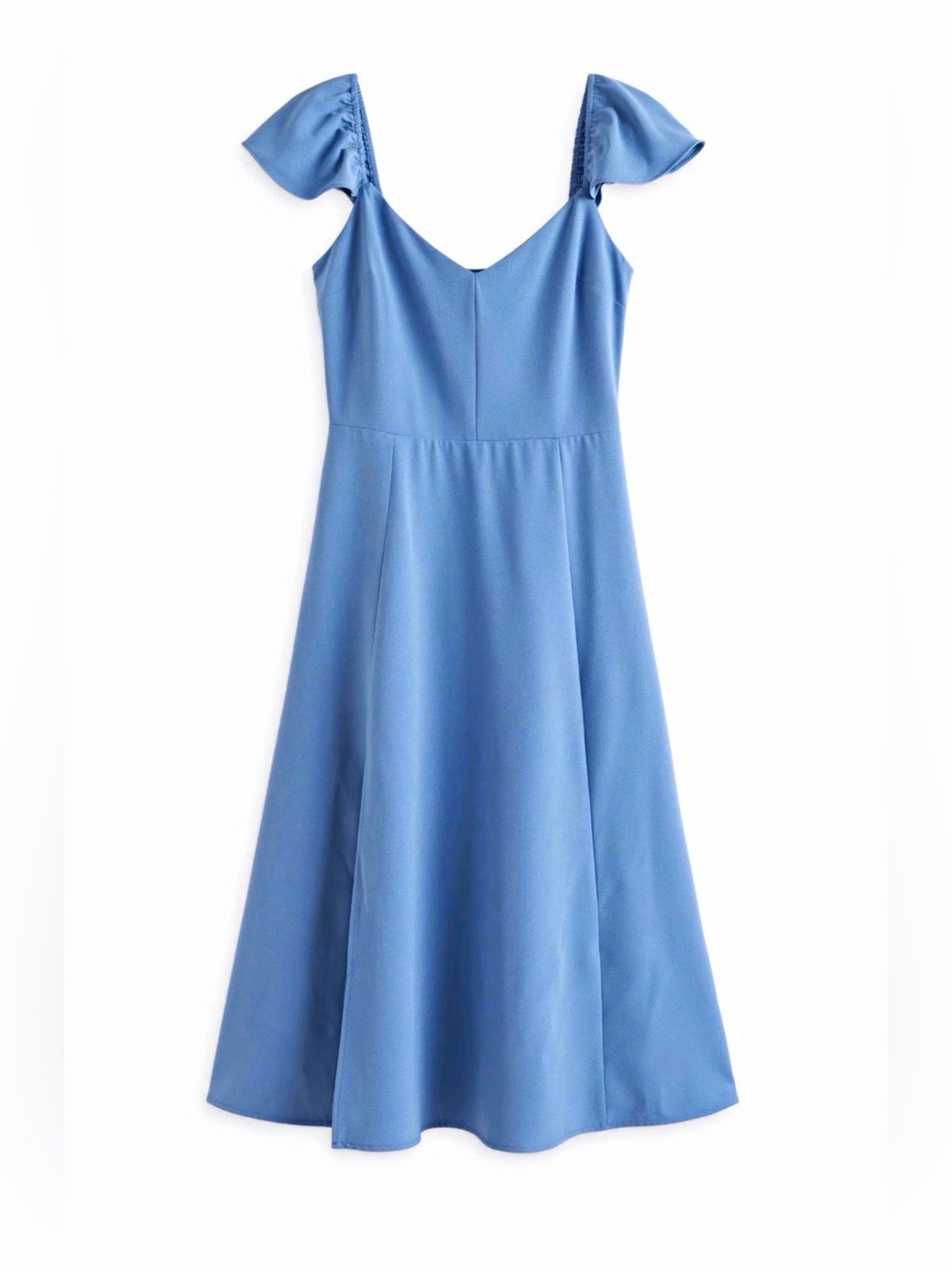 Market & Spruce Flutter-Strap Midi Dress